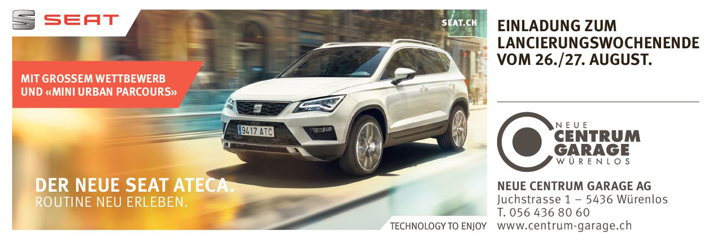SEAT ATECA LANCIERUNGS-WOCHENENDE 26./27. AUGUST