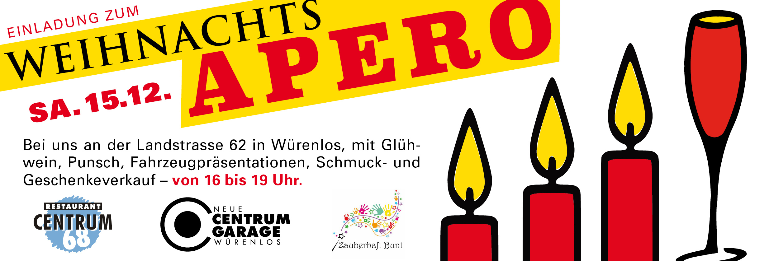 HERZLICHE EINLADUNG ZUM WEIHNACHTSAPERO